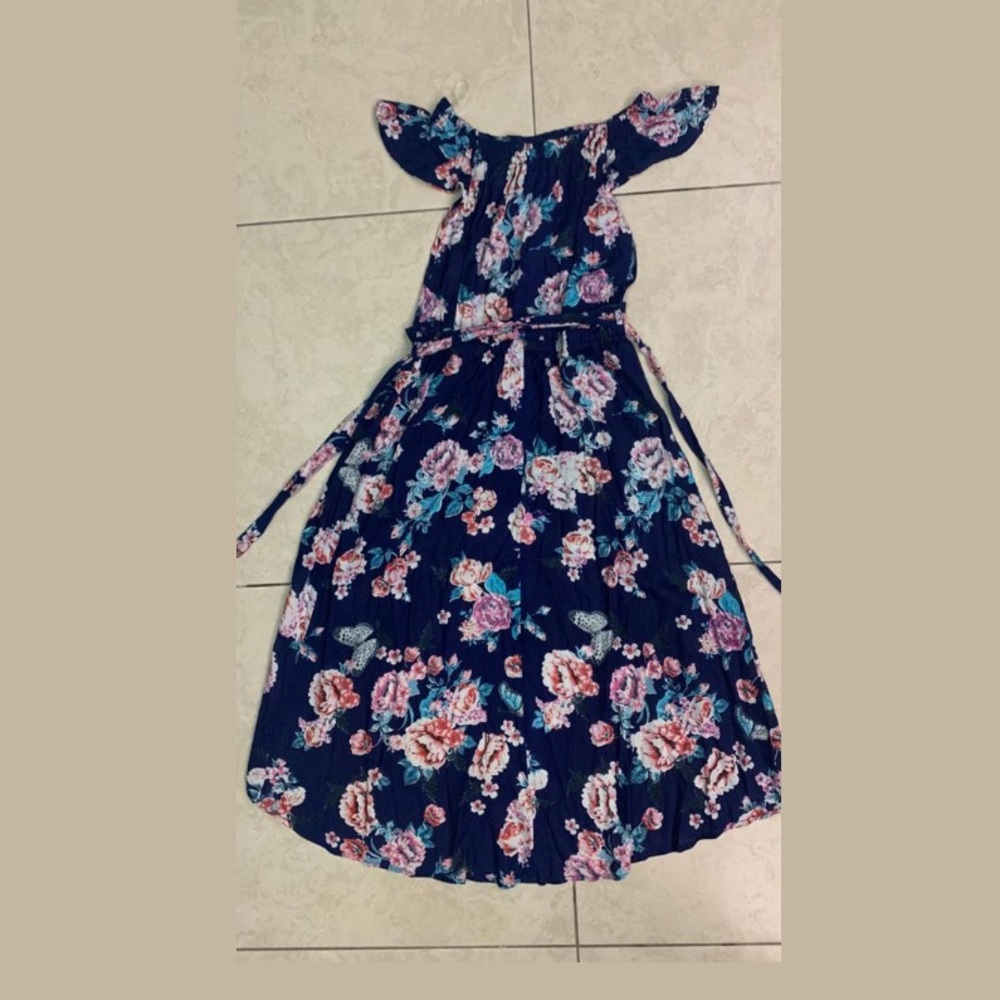 Short Jumper with Long Half Skirt.